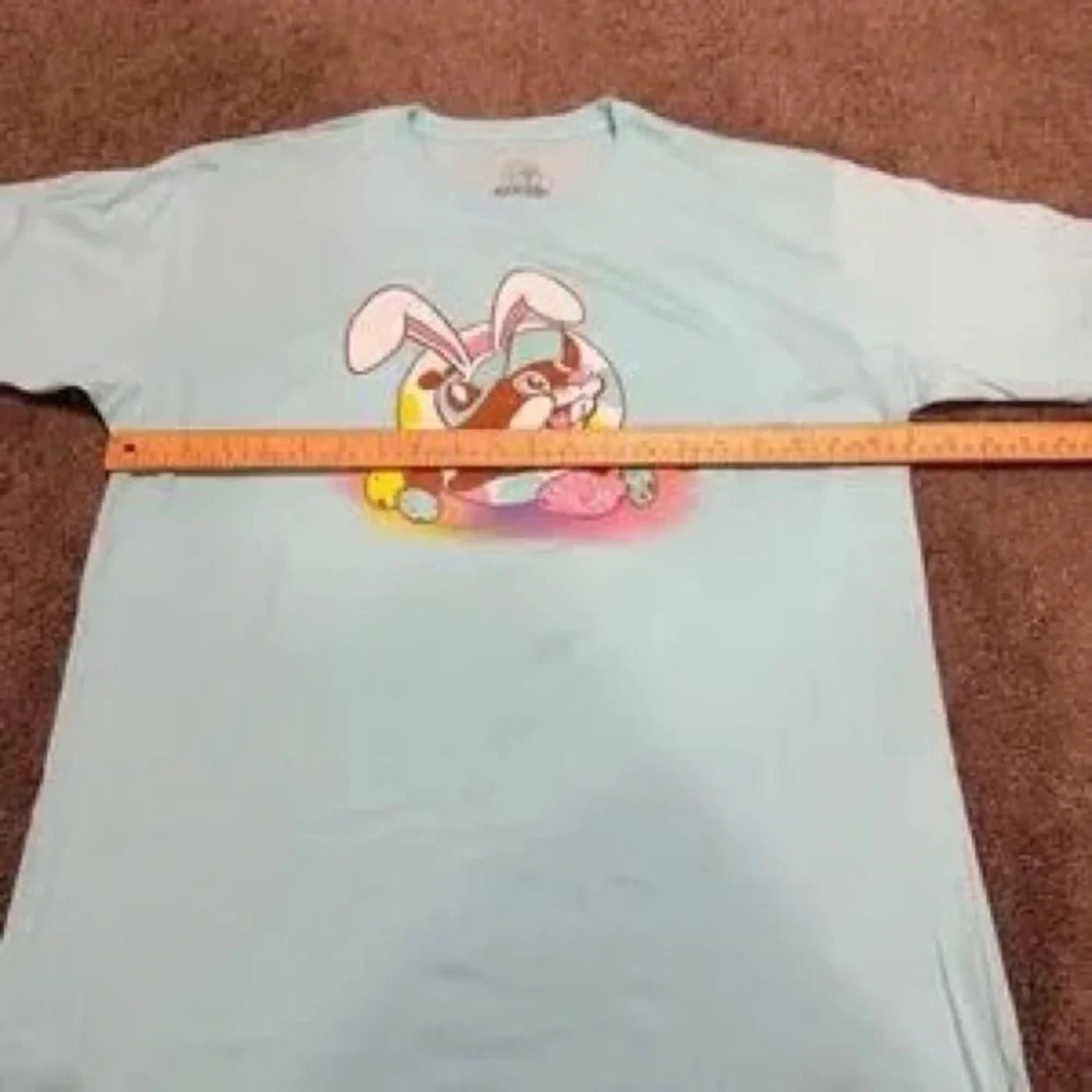 Kids Bunny Graphic Tee - Light Blue - Picture 3 of 5